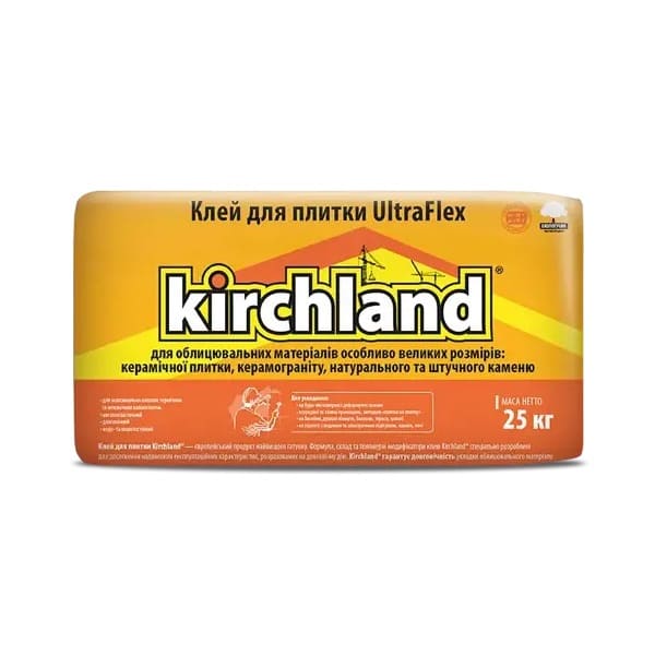 Кірхланд УльтраФлекс клей для плитки 25 кг